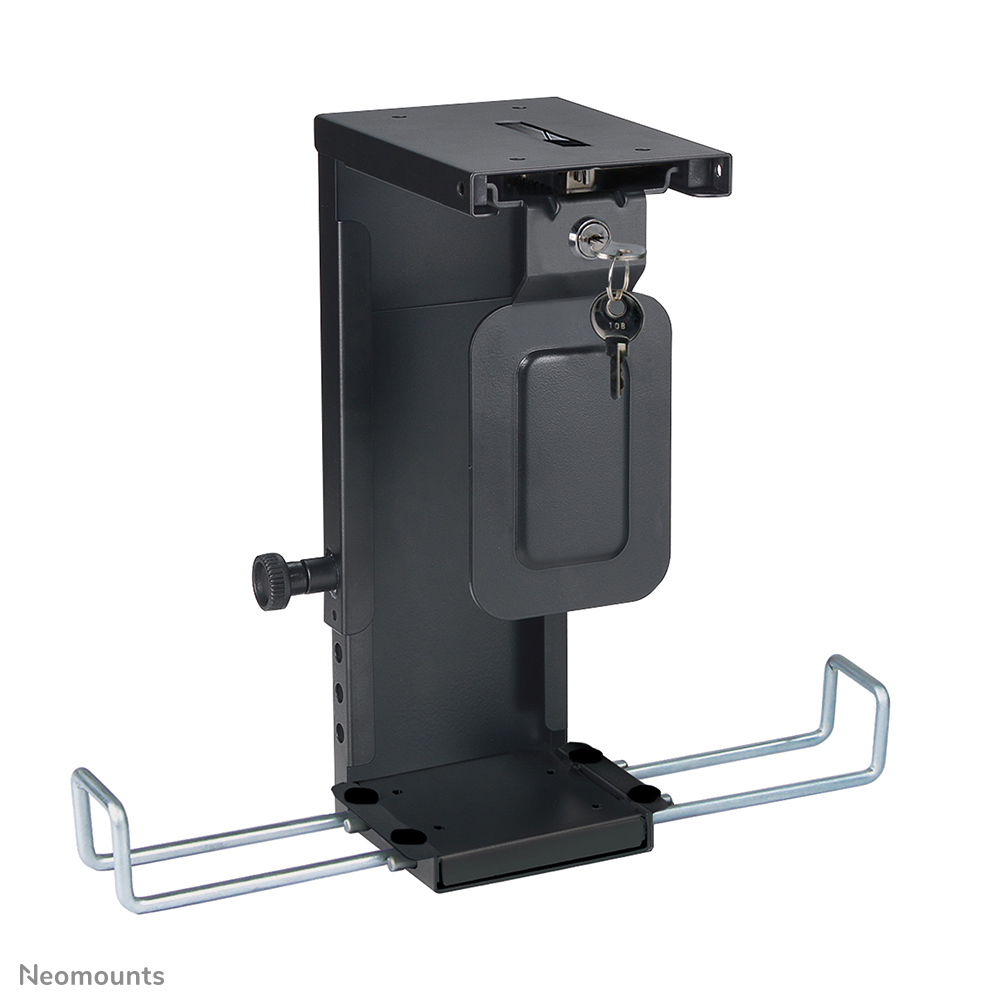 Neomounts CPU-D075BLACK/LK CPU holder - lockable - max 10 kg - universal